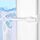 Gardinenstange "Basic" Fix-Klick, ausziehbar, weiss, Klemmstange, Spannfix, inkl. Fensterhaken/Befestigung, Klemmbereich von 15-20 mm, verschiedene Längen (35-55 cm ausziehbar), Größe: 35-55 cm ausziehbar, Farbe: Weiß
