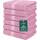 Utopia Towels Badetuch-Set klein, 100 % ringgesponnene Baumwolle (55,9 x 111,8 cm), leicht und sehr saugfähig, schnell trocknend, Premium-Handtücher für Hotel, Spa und Badezimmer, 6er-Pack, Rosa, Größe: 22 x 44 Inches, Farbe: Grau