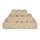 American Soft Linen Premium 3-teiliges Handtuch-Set, 1 Badetuch, 1 Handtuch, 1 Waschlappen, 100% Baumwolle, türkische Handtücher für Badezimmer, Beige, Größe: 3 Piece Towel Set, Farbe: Sand Taupe