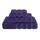American Soft Linen Premium 3-teiliges Handtuch-Set, 1 Badetuch, 1 Handtuch, 1 Waschlappen, 100% Baumwolle, türkische Handtücher für Badezimmer, Lila, Größe: Towel Set of 3, Farbe: Violett