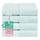 American Soft Linen Salem Waschlappen-Sets, 4-teilig, luxuriös, 600 g/m², 100 % Baumwolle, Waschlappen für Badezimmer, 33 x 33 cm, hochwertige Handtücher, Minzgrün, Größe: 4 Piece Washcloths, Farbe: Mintgrün