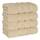 American Soft Linen Handtücher, Handtuch 4er Set, 100% Türkische Baumwolle Handtücher für Badezimmer, Handtücher für Küche, Beige Handtuch, Größe: Hand Towel Set of 4, Farbe: Beige
