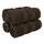 American Soft Linen Luxus-Waschlappen für Badezimmer, 600 g/m², 100 % Baumwolle, 4-teiliges türkisches Waschlappen-Set, 33 x 33 cm, weiche Lappen für Körper und Gesicht, Braun, Größe: 13x13" Washcloth Set, Farbe: Schokoladenbraun