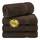 Cotton Paradise Badetücher für Badezimmer, 100% Baumwolle, 4-teiliges türkisches Badetuch-Set, weiche Plüsch-Badetücher, Clearance Badezimmer-Set, braune Badetücher, Größe: Bath Towel Set, Farbe: Braun