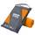 Rainleaf Mikrofaser-Handtuch Perfektes Sport-, Reise- & Strandtuch. Schnell trocknend – Sehr saugfähig – Ultrakompakt. Geeignet für Camping, Fitnesstudio, Strand, Orange, Large (60 x120 cm), Größe: Large (24 x 48 inches), Farbe: Orange