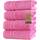 Hawmam Linen Handtücher, türkische Baumwolle, Premium-Qualität, weich und saugfähig, kleine Handtücher für Badezimmer, Rosa, 4 Stück, Größe: 16 in X 29 in Towel, Farbe: Pink