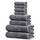 Tens Towels 8-teiliges Handtuch-Set, 2 extra grosse Badetücher, 2 Handtücher, 4 Waschlappen, 100% Baumwolle, leichteres Gewicht, schneller zu trocknen, super saugfähig, perfektes, Größe: 8PC TOWELS SET, Farbe: Grün