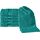 REDBEST Gästetuch 6er-Pack Chicago smaragdgrün Grösse 30x50 cm - saugstark, strapazierfähig, ideal für Reisen, Sport (weitere Farben), Größe: Gästetuch 6er - 30x50 cm, Farbe: Smaragdgrün