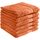 REDBEST Handtuchset, Frottierset 6er-Pack Chicago Terra Grösse 50x80 cm - saugstark, strapazierfähig, ideal für Reisen, Sport (weitere Farben), Größe: Handtuch 6er - 50x80 cm, Farbe: Terra