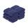 Superior Handtuch-Set aus massiver ägyptischer Baumwolle, 6-teilig, Größe: Face Towel 6-Pack, Farbe: Marineblau