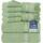 Utopia Towels 8-teiliges Handtuch-Set, Salbeigrün, 2 Badetücher, 2 Handtücher und 4 Waschlappen, 100% Baumwolle, Größe: 8 Pieces Towel Set, Farbe: Grün