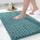 Yimobra Original Luxus Chenille Badematte, 80 x 50 cm, weich und bequem, super saugfähig und dick, rutschfest, maschinenwaschbar, Blaugrün, Größe: 51 x 81 cm (Rechteckig), Farbe: Blaugrün, Blau
