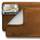 Clara Clark Rutschfester Rückstellschaum Set of 2 - Small/Large Schokobraun, Größe: 17 x 24 + 20 x 32, Farbe: Schokobraun