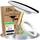 Kitchen Helpis® Edler Badewannenstöpsel universal, ⌀ 72mm Stöpsel, rostfrei, für alle gängigen Wannen, höhenverstellbarer Badewannen Stöpsel Verschluss, V2.0-100% dicht, mit 2 Doppeldichtungen, Farbe: 1 Stück