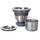 KONE 3-1/2-inch Kitchen Sink Strainer with Removable Deep Waste Basket/Strainer Assembly/Sealing Lid, Stainless Steel by K.ONE, Farbe: Silber