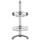 simplehuman BT1064 Eck-Duschcaddy, Duschregal Ecke, Badregal ohne Bohren, Edelstahl + eloxiertes Aluminium, 5 Jahre Garantiec, Größe: Eck-Duschcaddy (77 cm), Farbe: Edelstahl + Eloxiertes Aluminium