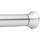 Amazon Basics Verstellbare Duschvorhang-Spannstange, 91 bis 137 cm, Nickel, Stil: Innen, Größe: 91 bis 137 cm, Farbe: Nickel