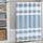 Madison Park Duschvorhang, Waffelgewebe, Stoff-Duschvorhang mit 3M Scotchgard-Feuchtigkeitsmanagement, Premium-Spa-Qualität, Moderne Duschvorhänge für Badezimmer, hoch 183,9 x 213,4 cm, Blau, Größe: H213.4 x B182.9 cm (1er Pack), Farbe: Blau