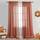 KOUFALL Vorhänge für Wohnzimmer, halbtransparent, Boho-Stil, Schlafzimmerdekoration, 132 x 248 cm lang, rostige Ziegel, Terrakotta, Größe: H243.8 x B132.1 cm (2er Pack), Farbe: Terrakotta