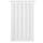 N&Y Home Extra Langer Duschvorhang, 183 x 203 cm, Hotelqualität, waschbar, weisse Spa-Badezimmervorhänge mit Ösen, 183 x 203 cm, Größe: H203.2 x B182.9 cm (1er Pack), Farbe: Weiß