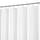 N&Y Home Extra Langer Duschvorhang oder Einsatz 183 cm B x 274,3 cm H – Hotelqualität, waschbarer Stoff, weisse Badezimmer-Vorhänge mit Ösen, 183 x 274 cm, Größe: H274.3 x B182.9 cm (1er Pack), Farbe: Weiss/Opulenter Garten