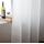 WellColor Kurzer Duschvorhang, 122 cm lang, für begehbare Badewanne, robuster weisser Kunststoff, wasserdichte Badezimmervorhänge für Fenster, Premium-Peva-Duscheinlagen, 183 x 121 cm, Größe: H121.9 x B182.9 cm (1er Pack), Farbe: Weiss/Opulenter Garten