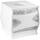 Popular Bath Sinatra White, Harz, Weiss/opulenter Garten, Tissue Box, Stil: Modern, modern, Farbe: Weiß