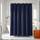 Aoohome Duschvorhang, aus Stoff 72"x84" marineblau, Größe: H213.4 x B182.9 cm (1er Pack), Farbe: Marineblau
