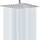 WOOPHEN Regenduschkopf, 30,5 cm, hoher Durchfluss, Edelstahl, quadratisch, Regenduschkopf, Hochdruck-Design, tolles Duscherlebnis auch bei niedrigem Wasserdurchfluss (Chrom), Größe: 12 Inch Square, Farbe: Chrome