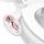 LUXE Bidet NEO 320 – Warm- und Kaltwasser, selbstreinigend, Doppeldüse, nicht elektrischer Bidet-Aufsatz für Toilettensitz, einstellbarer Wasserdruck, Heck- und Feminine-Waschung, Hebelsteuerung, Farbe: Rose Gold