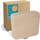 Calmwaters® Spülkasten Beige mit Spül-Stopp-Funktion, 6-9 Liter Spülmenge, Aufputzspülkasten WC schmal, flacher Spülkasten Elements, Aufputz-Montage, Start-Stopp-Taste, Beige-Bahamabeige, 29HB2716, Farbe: Beige-bahamabeige - Elements