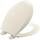 Bemis WC-Sitz mit Easy Clean & Change Scharnieren, Biscuit/Linen, 1er Pack rund 500EC 346, Größe: 1 Pack Round, Farbe: Biscuit / Leinen