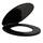 Centoco 200-407 DS200-407 WC-Sitz, 407-schwarz, rund, Größe: ROUND, Farbe: 407-schwarz