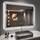 Dripex Badspiegel mit Beleuchtung Led Spiegel mit Uhr und Steckdose, Dimmbar, 3 Lichtfarbe Einstellbare Badezimmerspiegel mit Beleuchtung, Beschlagfrei 60 x 80 cm, Größe: 60L x 80B cm, Set name: Uhr + Steckdose + Dimmbar, Farbe: 3 Lichtfarbe