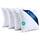 Amazinggirl Kopfkissen 60x60 cm - Kissen Allergiker Schlafkissen Polster Pillow Made in EU und Pillows for Sleeping 60 x 60 Bett Kissens für Schlafen Oeko-Tex Weiss - 4 Stück, Größe: 60 x 60 cm, Farbe: Weiß - 4 Stück
