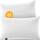 LILENO HOME Kissen 40x90 (2er Set) – 95 °C waschbar, Oeko-Tex & Made in DE – Allergiker Kopfkissen 40x90 anpassbar für himmlischen Schlaf – Haut schmeichelndes & geruchsfreies Pillow, Größe: 40 x 90 cm, Farbe: 2er Set