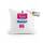 Adam Home Gesteppt Kissen 1er-Pack (80x80cm) kopfkissen in Hotelqualität, Seitenschläfer-Pillow for Sleeping, schnell zurückfedernde, staubdichte, hochwertig gefüllte Pillow, Größe: 80x80cm-1 Pack, Farbe: White