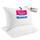 Adam Home Gesteppt Kissen 2er-Pack (40x80cm) kopfkissen in Hotelqualität, Seitenschläfer-Pillows for Sleeping, schnell zurückfedernde, staubdichte, hochwertig gefüllte Pillow, Größe: 40x80cm-2 Pack, Farbe: White