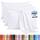 Utopia Bedding – 4er-Set Kissenbezüge – 40 x 60 cm – Oeko-TEX – Gebürstete Mikrofaser, 100% Polyester, mit Umschlagverschluss (Kissenfüllung Nicht enthalten), nur Kissenbezug – Weiss, Größe: 4er-Pack 40 x 60 cm, Farbe: Weiß