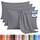 Utopia Bedding – 4er-Set Kissenbezüge – 50 x 80 cm – Oeko-TEX – Gebürstete Mikrofaser, 100% Polyester, mit Umschlagverschluss (Kissenfüllung Nicht enthalten), nur Kissenbezug – Grau, Größe: 4er-Pack 50 x 80 cm, Farbe: Grau