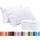 Utopia Bedding Queen-Kissenbezüge – 12er-Pack – Hotelverschluss – weicher, gebürsteter Mikrofaserstoff – schrumpf- und farbecht, Kissenbezüge, Queen-Size, 20 X 30 Inches (weiss), Größe: Queen - Pack of 12, Farbe: Weiß