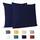 Dreamzie Kissenbezug 80x80 (Set mit 2) - 100% Jersey Baumwolle 150 g/qm Kissenbezüge -Dunkelblau - Für Kissen 80 x 80 cm - Kissenhülle - Kissenbezug - Resistent und Hypoallergen, Größe: 80 x 80 cm, Farbe: Dunkelblau