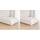 Amazon Basics Jersey Spannbettlaken, 100% Baumwolle, Spannbetttuch - Matratzenhöhe bis 30 cm, 80 x 200 cm, Weiss (Packung mit 2), Größe: 80 x 200 cm (Packung mit 2), Farbe: Weiß
