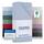 Blumtal® Basics Spannbettlaken 200x200cm Jersey im 2er Set - Bettlaken 200x200 Baumwolle - Oeko-TEX zertifiziertes Spannbetttuch 200x200cm - Matratzenbezug 200x200cm - Leintuch - Hellblau, Größe: 200 x 200cm Matratze, Stückzahl: 2, Farbe: Hellblau