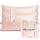 Kitsch Kissenbezug aus 100% Satin mit Reissverschluss, weicher als Seidenkissenbezug für Haar und Haut, kühlender Kissenbezug, Satin-Kissenbezug (King (2er-Pack), Blush), Größe: King (2 Pack), Farbe: Blush