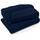 Utopia Bedding Spannbettlaken, 2er-Pack Unterlaken, Weiche gebürstete Mikrofaser, Tiefe Taschen, Schrumpf- und Lichtbeständig, Pflegeleicht (Full, Marineblau), Größe: Full (Pack of 2), Farbe: Marineblau