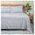 Ruvanti 4-teiliges Flanell-Bettwäsche-Set Queen Balance Karomuster Grau Tiefe Taschenwärmer Super weich – atmungsaktiv Feuchtigkeitstransport Flanell-Bettlaken-Set Queen-Size-Bett mit Bettlaken, Größe: Königin, Farbe: Offenes Gingham