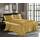 Satin-Bettlaken, King [4-teilig, Gold] Hotel-Luxus-Bettwäsche-Set, seidig, extra weich, 1800 Mikrofaser, knitterfrei, farbecht, schmutzabweisend, tiefes Spannbetttuch, Bettlaken, Kissenbezüge, Größe: King, Farbe: gold