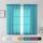 Aiyufeng Türkisfarbene Vorhänge, 137 cm lang, 2 Paneele, lichtfilternde, luftige Stangentasche, türkis, Fenstervorhang, Behandlungsvorhänge für Küche, Schlafzimmer, Wohnzimmer, jeweils 106 x 137 cm (B, Größe: H137.2 x B106.7 cm (2er Pack), Farbe: Türkis/Ausflug, einfarbig (Getaway Solids)