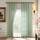 Aiyufeng Basic Salbeigrüne transparente Vorhänge für Wohnzimmer, 213 cm Länge, 2 Stoffbahnen, lichtfilternde Voile-Vorhänge für Schlafzimmer, Terrasse, Schiebetür, jeweils 150 x 213 cm (B x L, Größe: H213.4 x B149.9 cm (2er Pack), Farbe: Salbeigrün